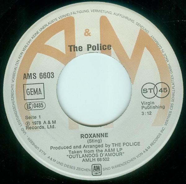 Police - Roxanne - 7 Inch
