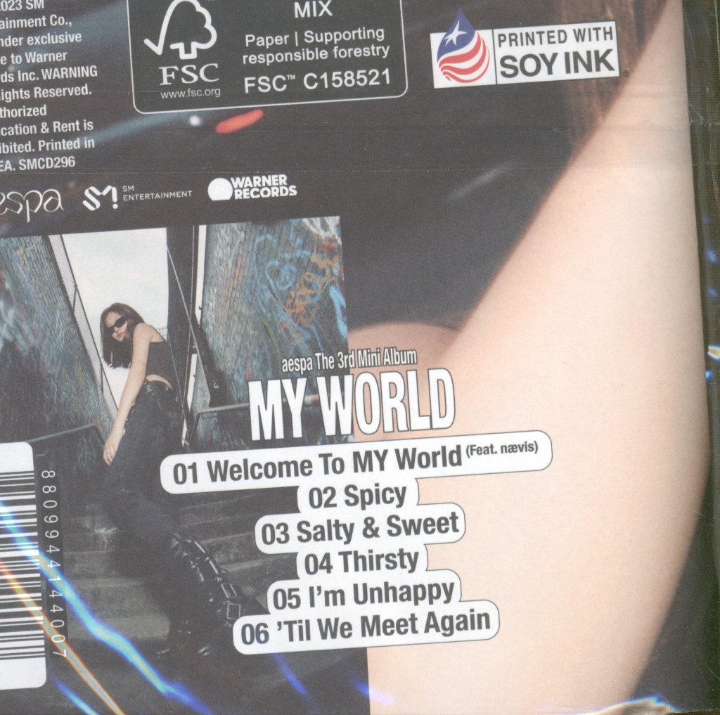 aespa - MY WORLD - Cdr