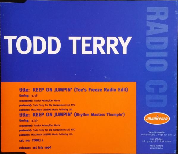 Todd Terry - Keep On Jumpin - Cd