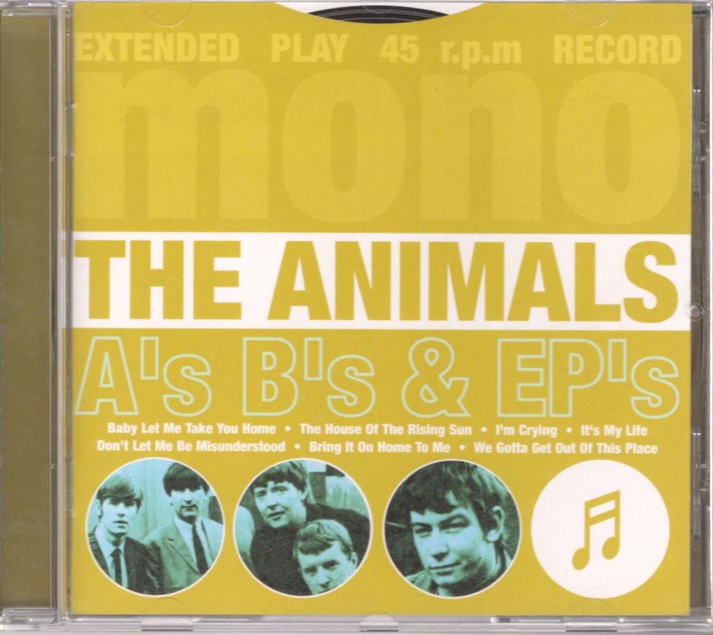 Animals - A's B's And Ep's - Cd