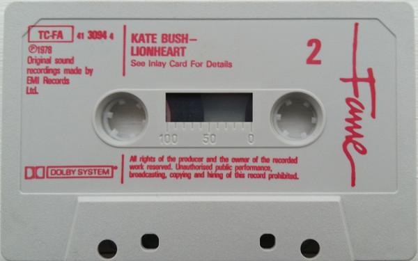 Kate Bush - Lionheart - Cassette