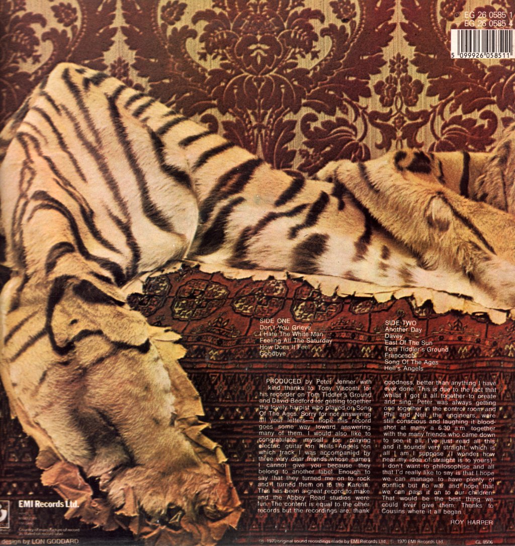 Roy Harper - Flat Baroque And Berserk - Lp