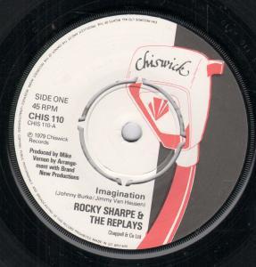 Rocky Sharpe And The Replays - Imagination - 7 Inch