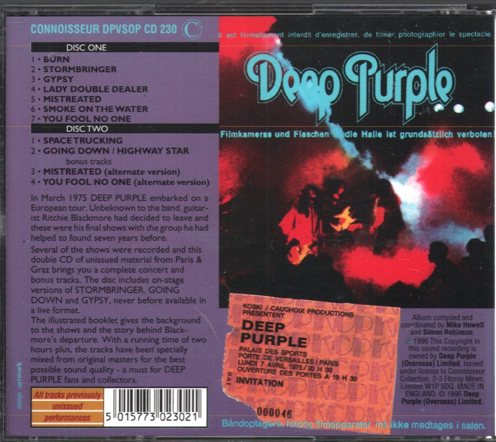 Deep Purple - Mk III • The Final Concerts - Cd Set
