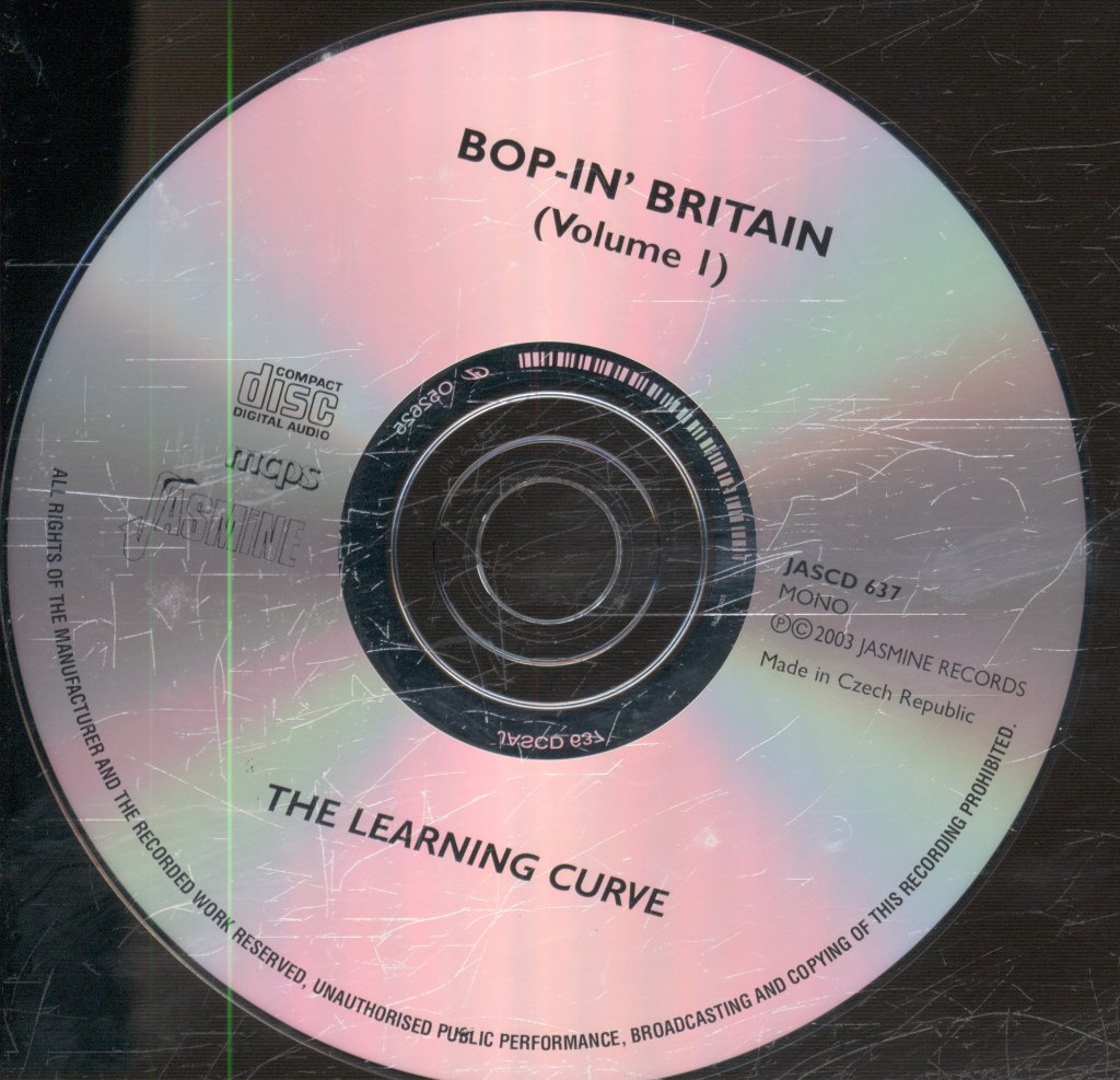 Various Artists - Bop-In' Britain Volume 1 - The Learning Curve - Cd