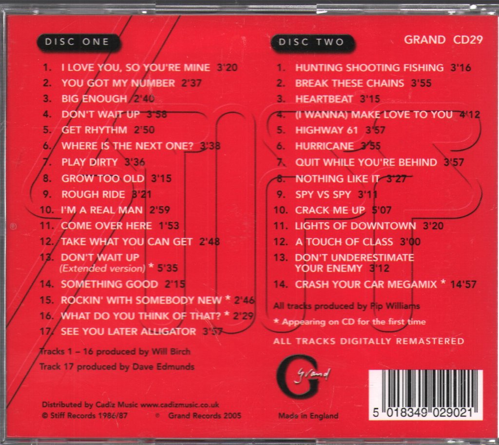 Dr. Feelgood - Complete Stiff Recordings - Double Cd