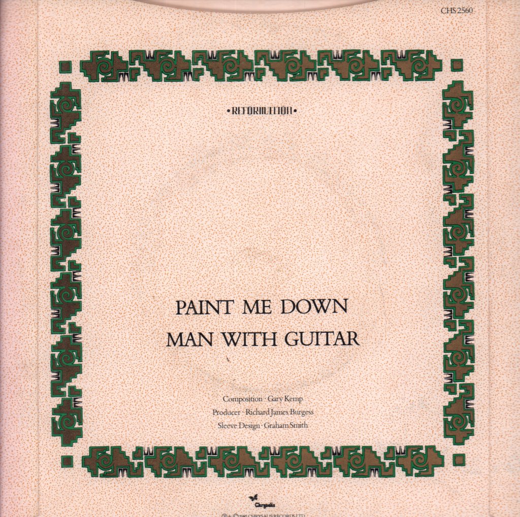 Spandau Ballet - Paint Me Down - 7 Inch