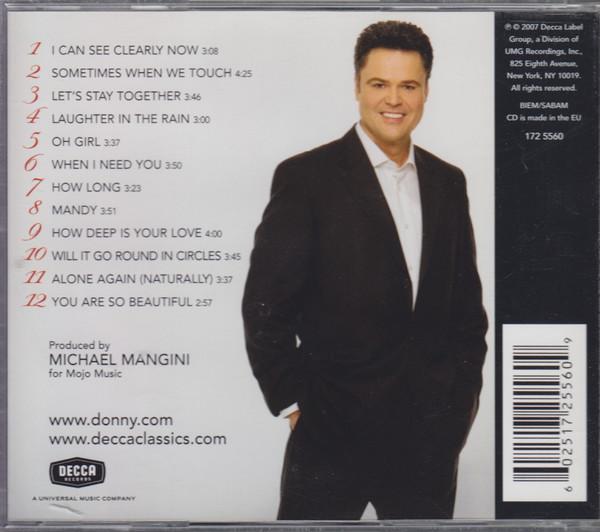 Donny Osmond - Love Songs Of The '70s - Cd