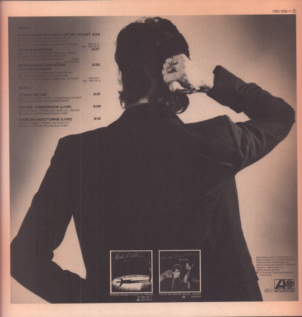 Mink DeVille - Each Song Is A Beat Of My Heart - Lp