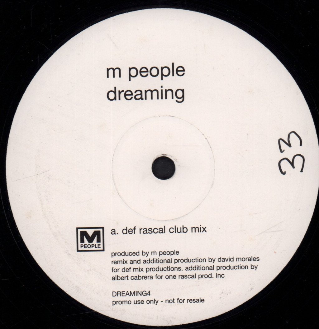 M People - Dreaming - 12 Inch