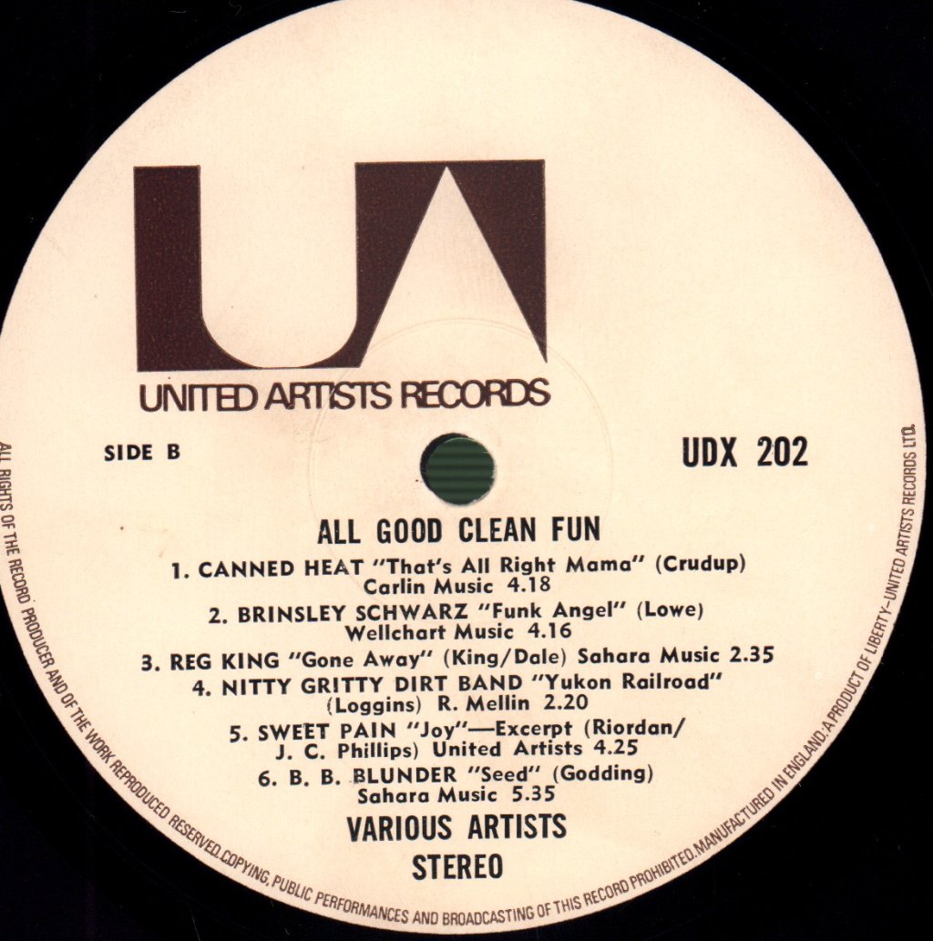 Various Artists - All Good Clean Fun - Double Lp