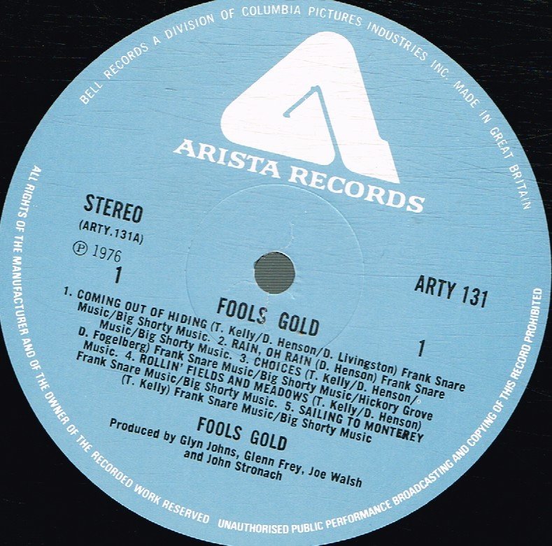 Fools Gold - Fools Gold - Lp