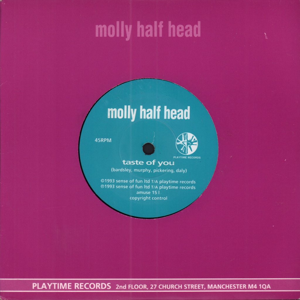 Molly Half Head - Taste Of You - 7 Inch