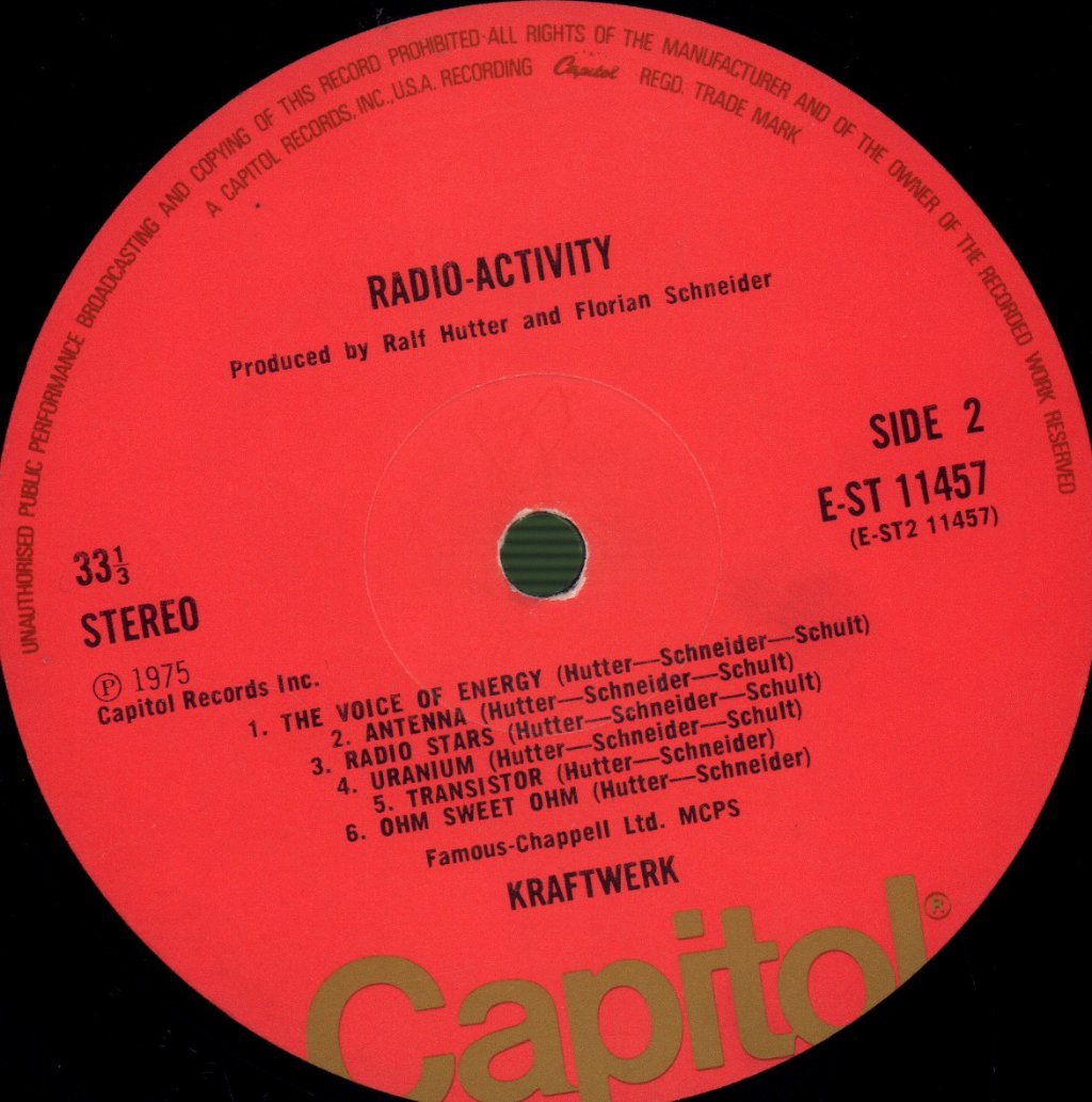 Kraftwerk - Radioactivity - Lp