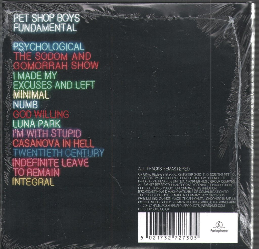 Pet Shop Boys - Fundamental - Cd