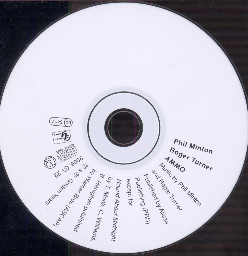 Phil Minton & Roger Turner - Ammo - Cd