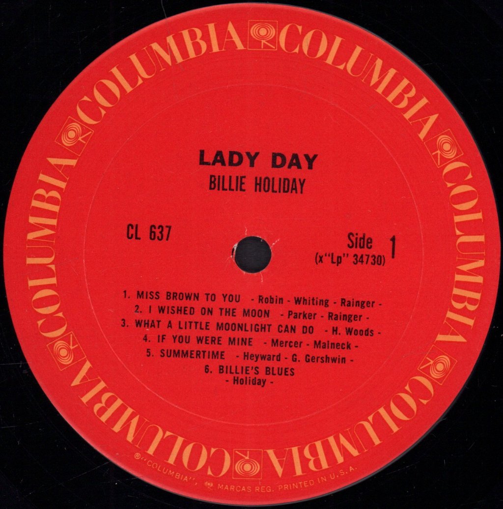 Billie Holiday - Lady Day - Lp