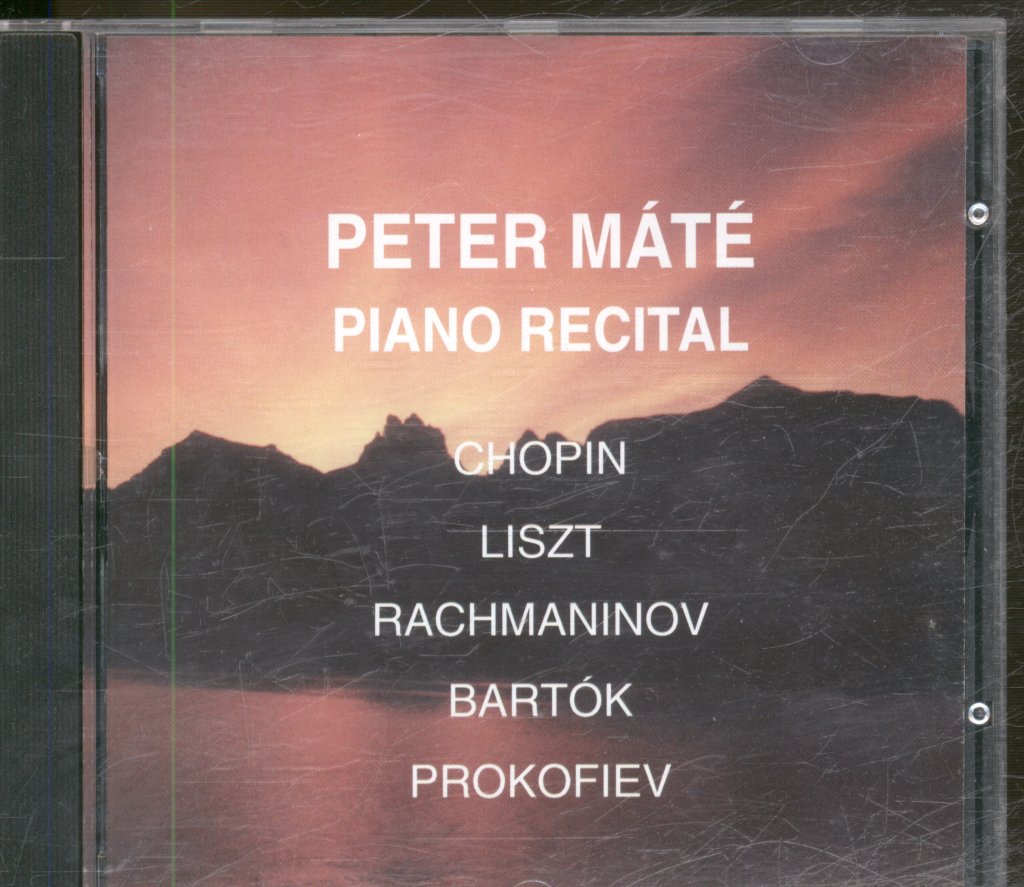 Peter Máté - Piano Recital - Cd