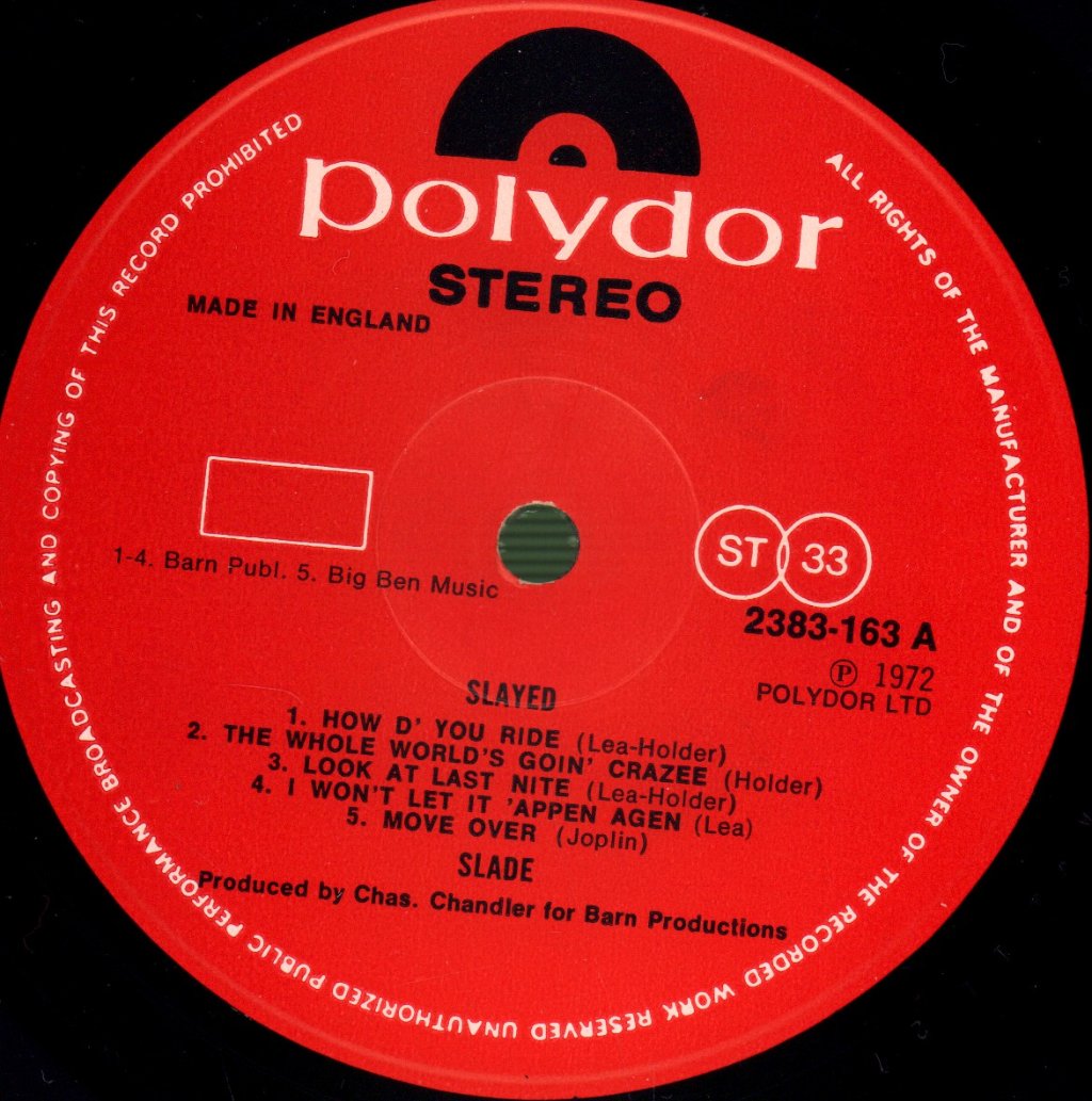 Slade - Slayed - Lp