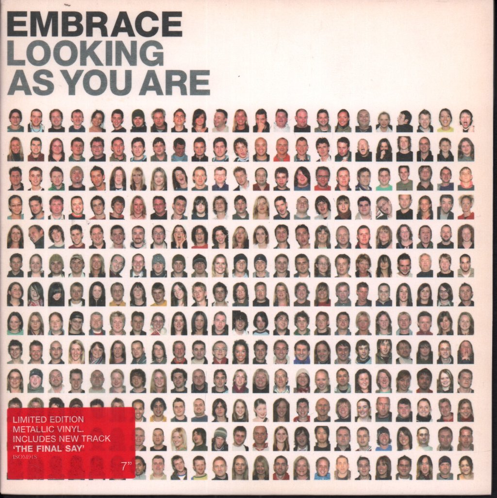Embrace - Looking As You Are - 7 Inch