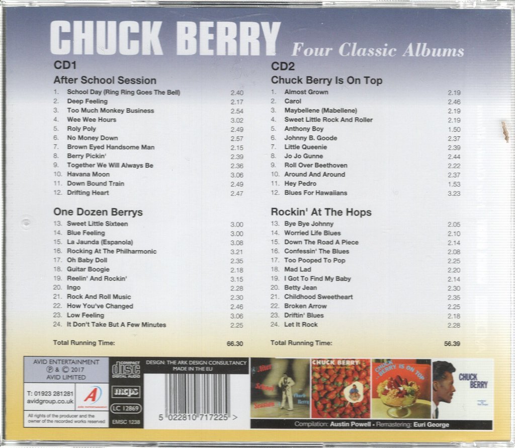 Chuck Berry - Four Classic Albums - Double Cd