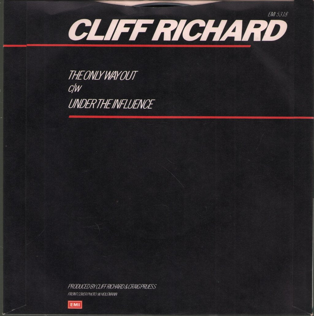 Cliff Richard - Only Way Out - 7 Inch