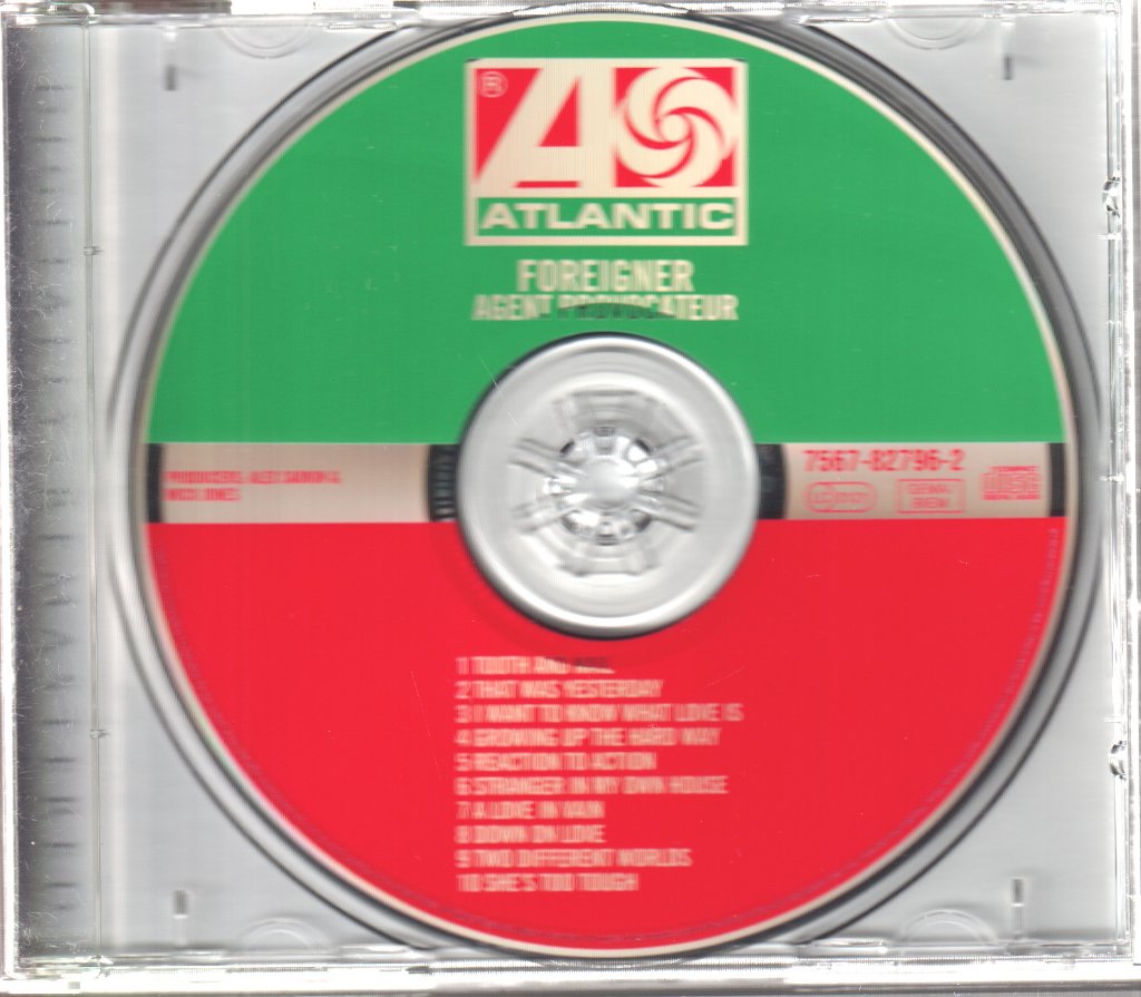 Foreigner - Agent Provocateur - Cd