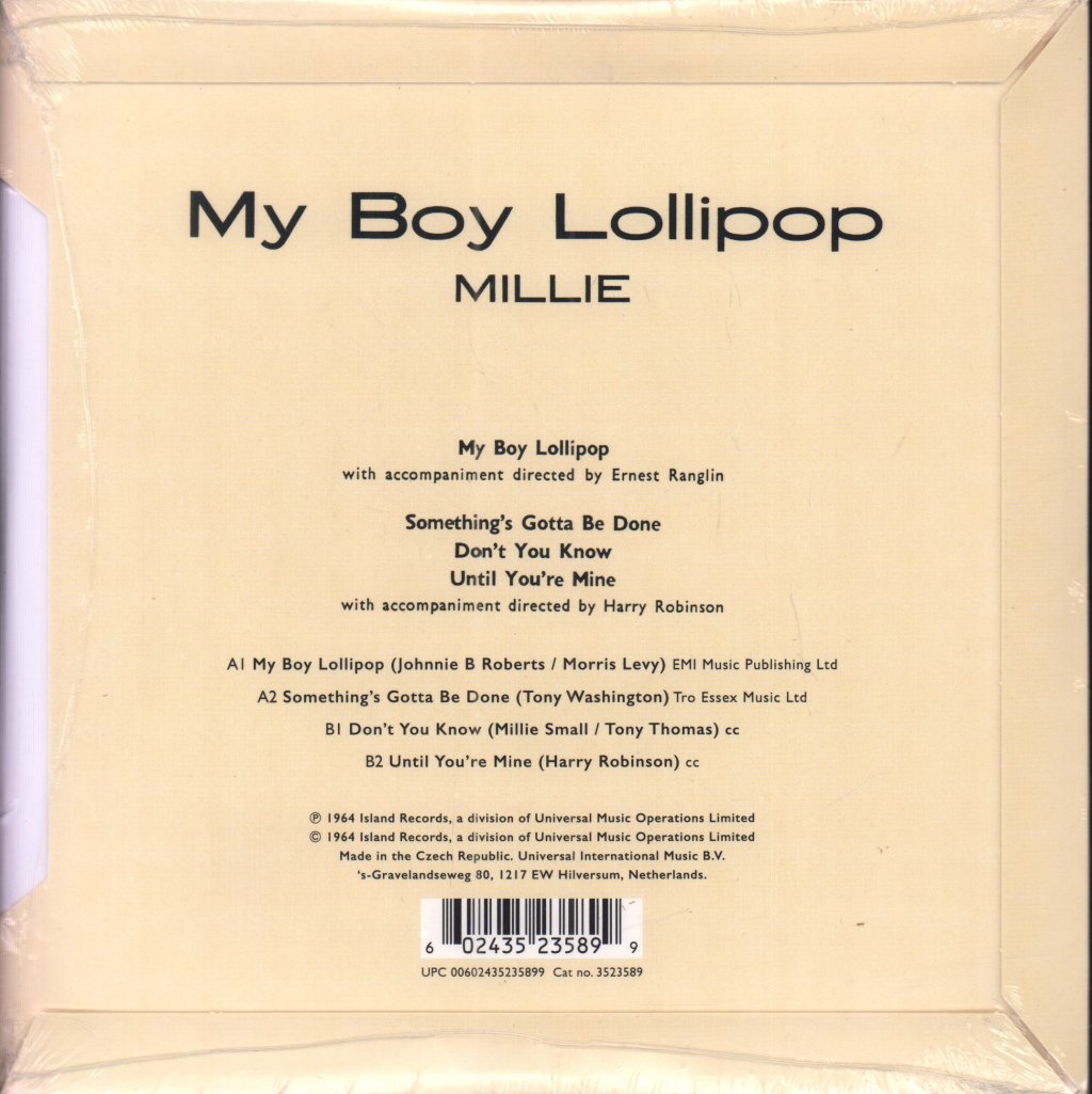 Millie - My Boy Lollipop - 7 Inch