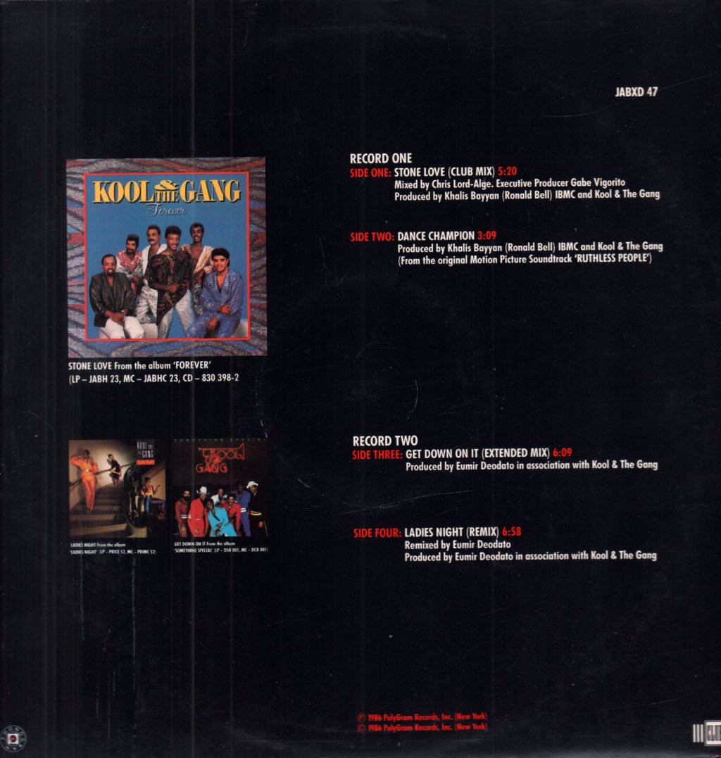 Kool And The Gang - Stone Love - Double 12 Inch