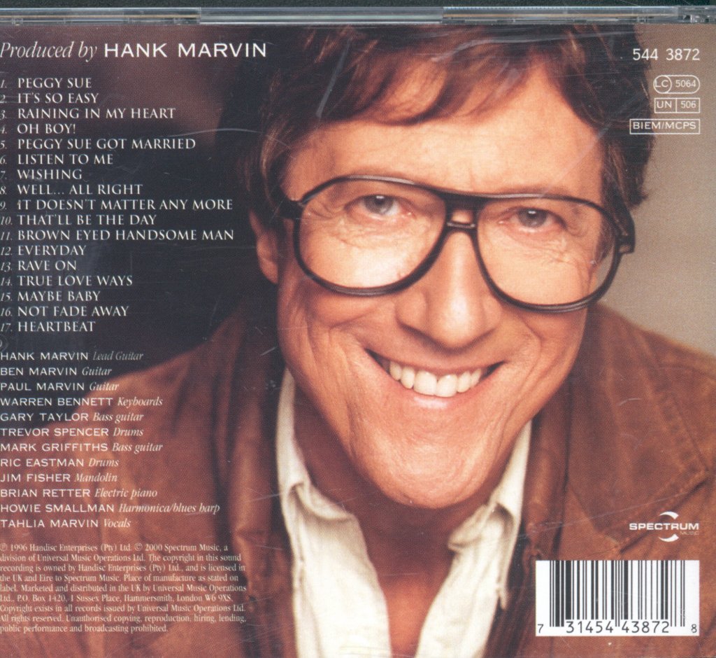 Hank Marvin - Hank Plays Holly - Cd