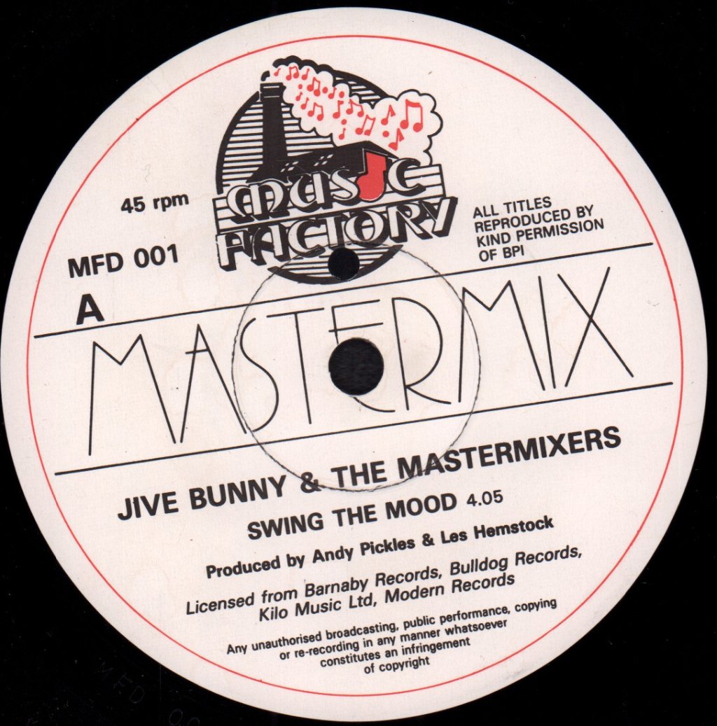 Jive Bunny And The Mastermixers - Swing The Mood - 7 Inch