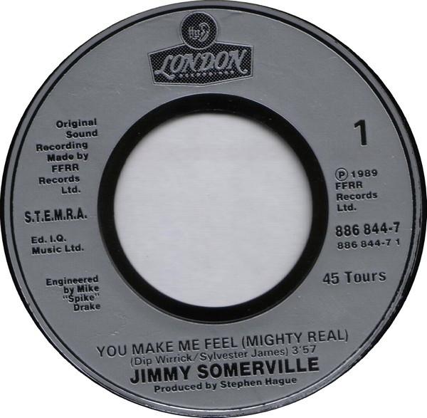 Jimmy Somerville - Mighty Real - 7 Inch