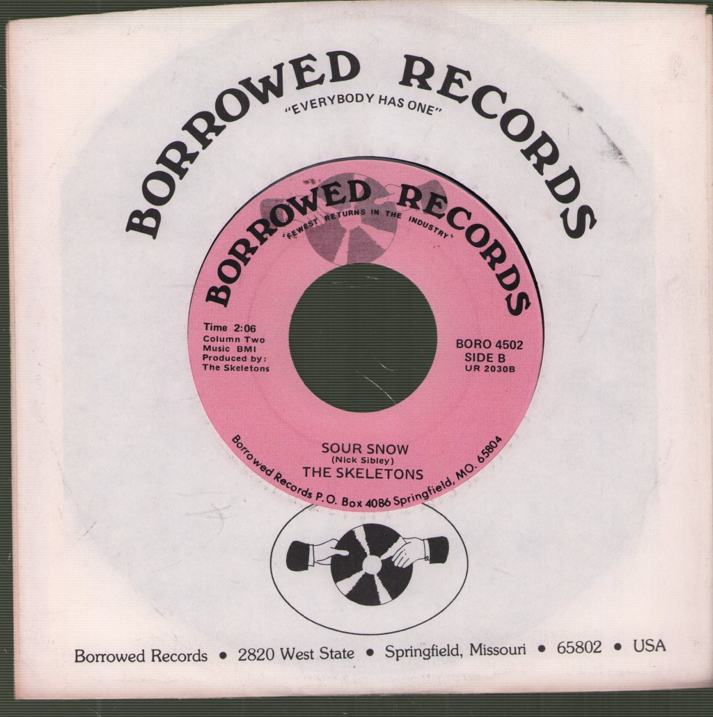 Skeletons - Very Last Day / Sour Snow - 7 Inch