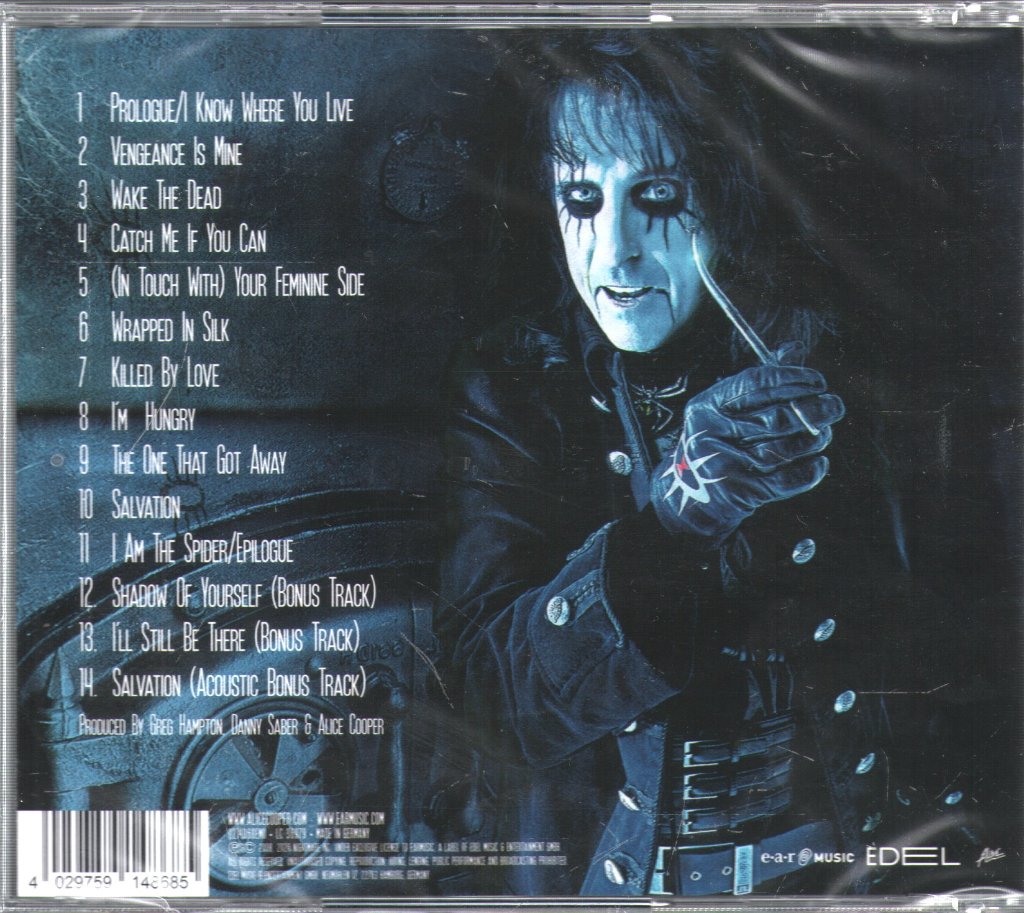Alice Cooper - Along Came A Spider - Cd
