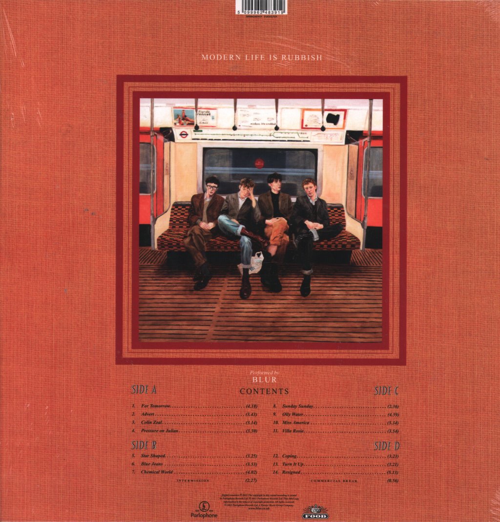 Blur - Modern Life Is Rubbish - Double Lp