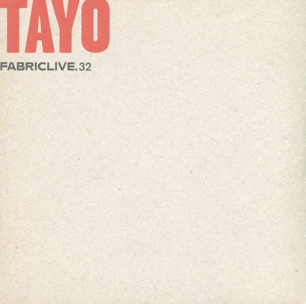 Tayo - FabricLive.32 - Cd