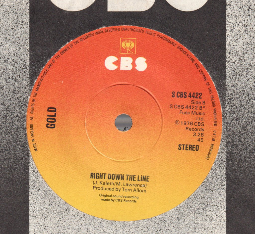 gold - Stay With Me My Love - 7 Inch