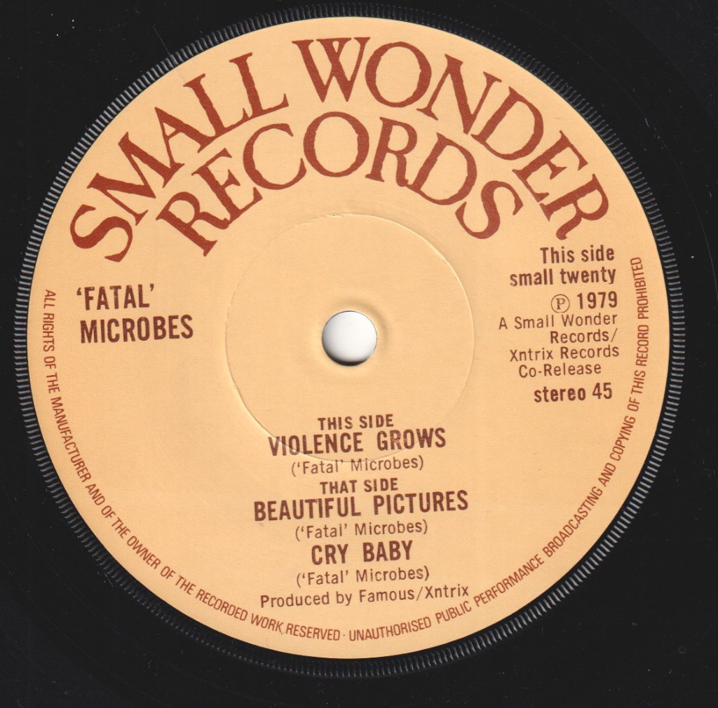 Fatal Microbes - Violence Grows - 7 Inch