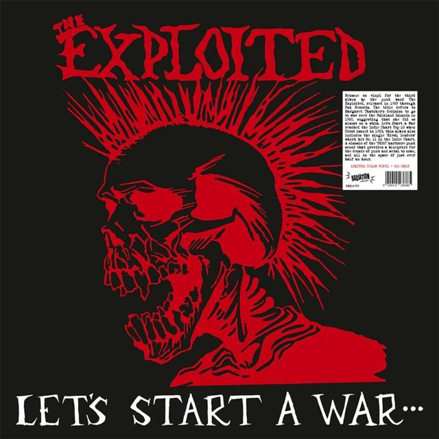 Exploited - Let's Start A War... ...said Maggie One Day - Lp