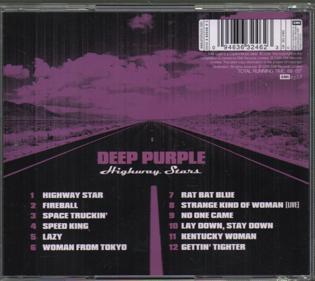 Deep Purple - Higway Stars - Cd