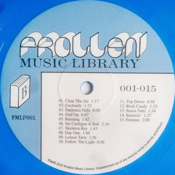 Frollen Music Library - 001–015 - Lp