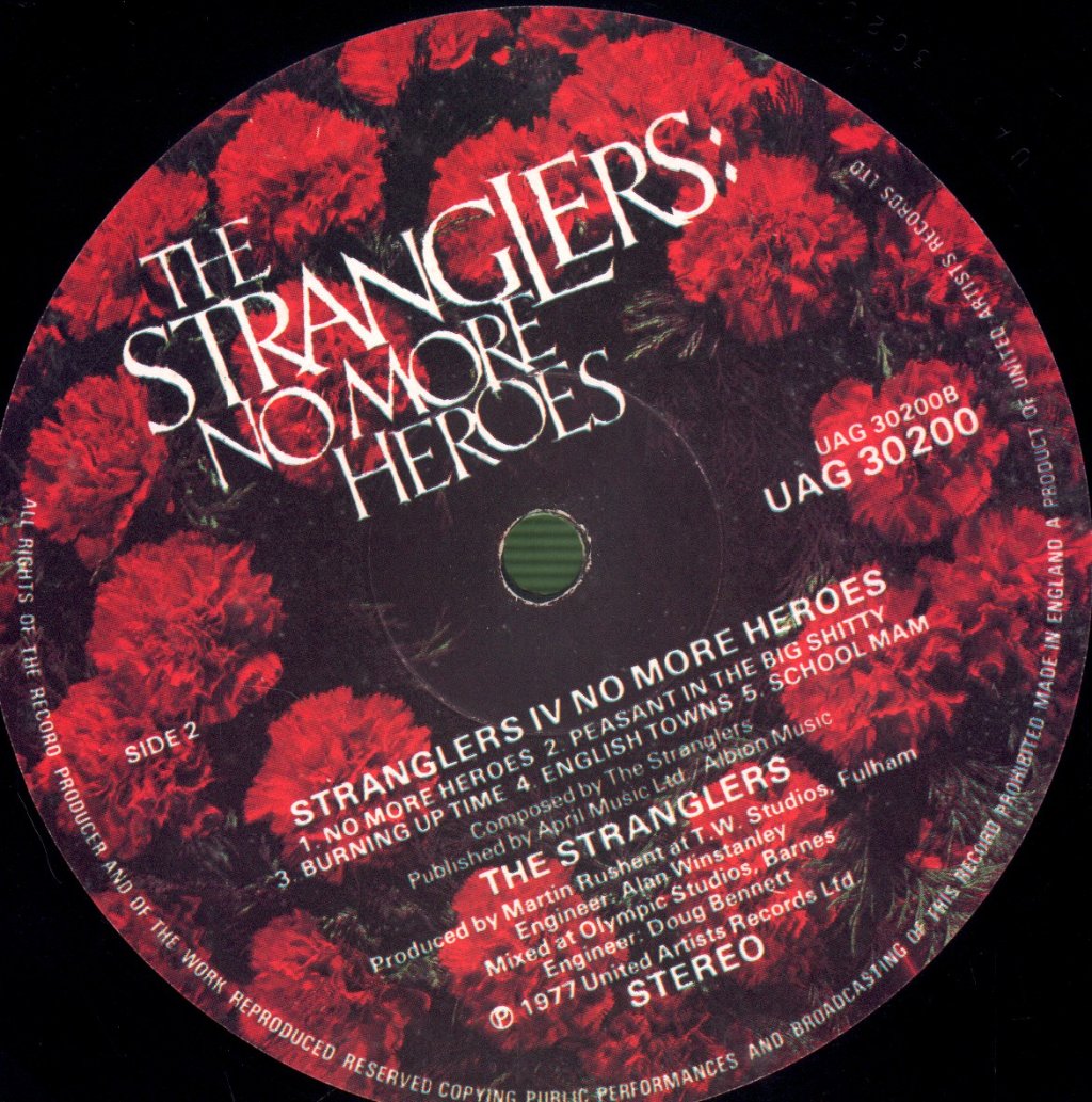 Stranglers - No More Heroes - Lp