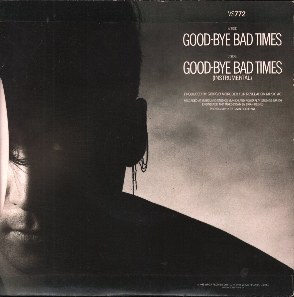 Philip Oakey & Giorgio Moroder - Good Bye Bad Times - 7 Inch