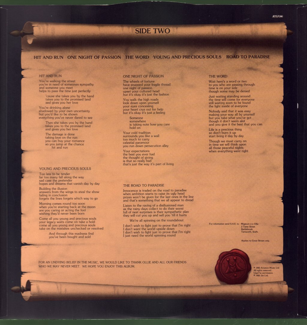 Magnum - Eleventh Hour - Lp