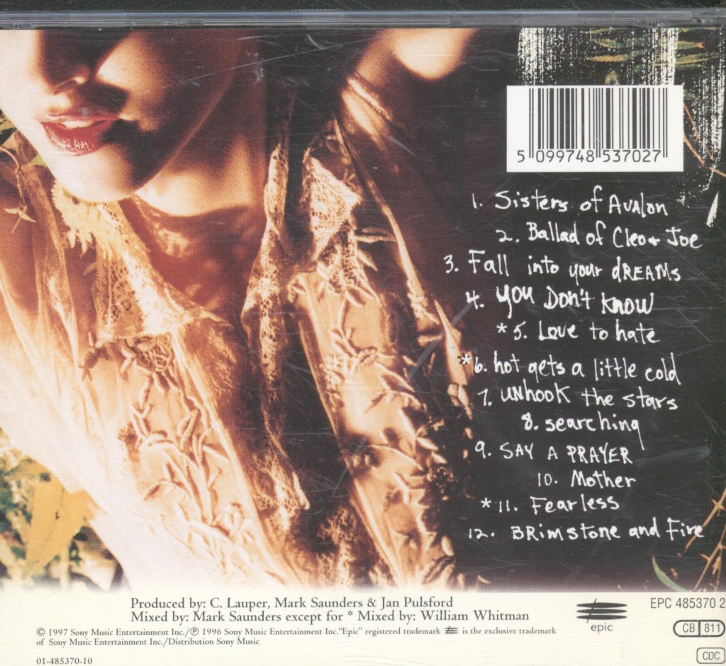 Cyndi Lauper - Sisters Of Avalon - Cd