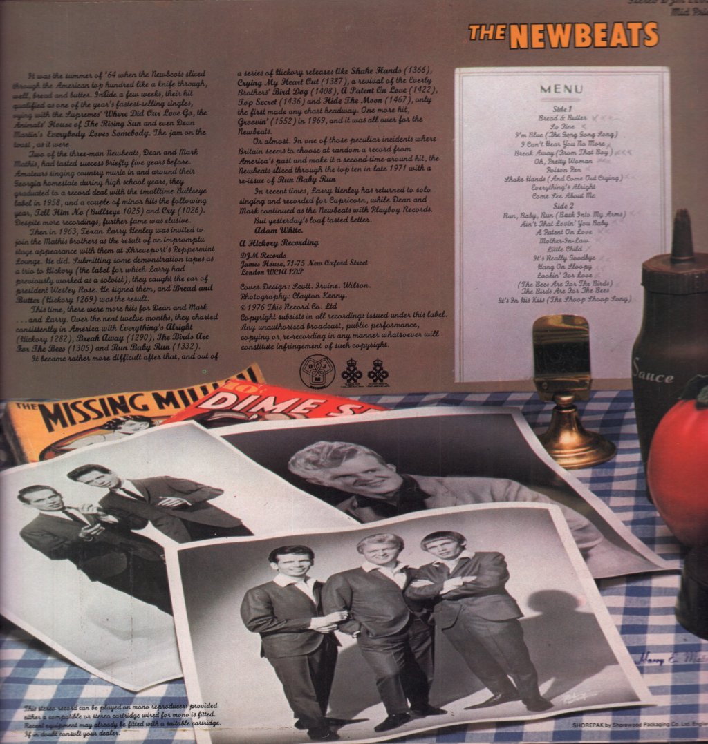 Newbeats - Bread And Butter - Lp