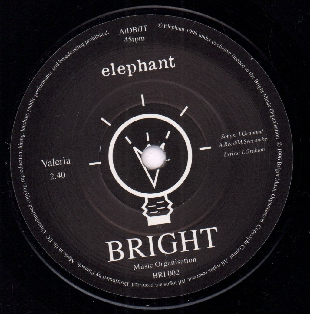 Elephant (90'S Group) - Valeria - 7 Inch