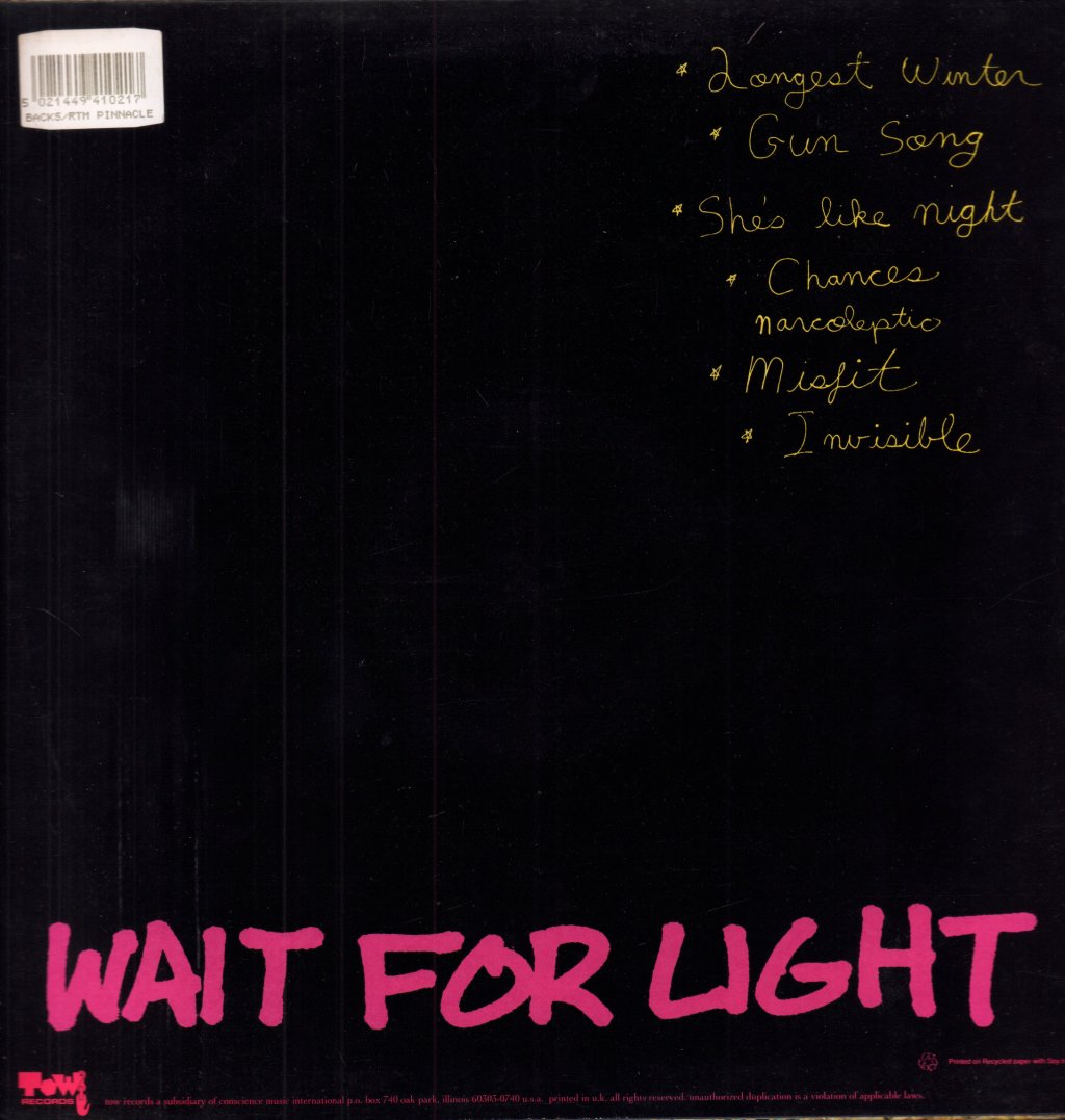 Wait For Light - Wait For Light - Lp