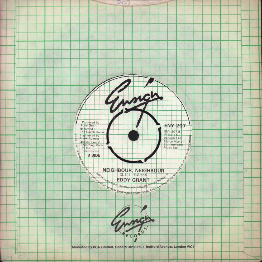Eddy Grant - Can't Get Enough Of You - 7 Inch