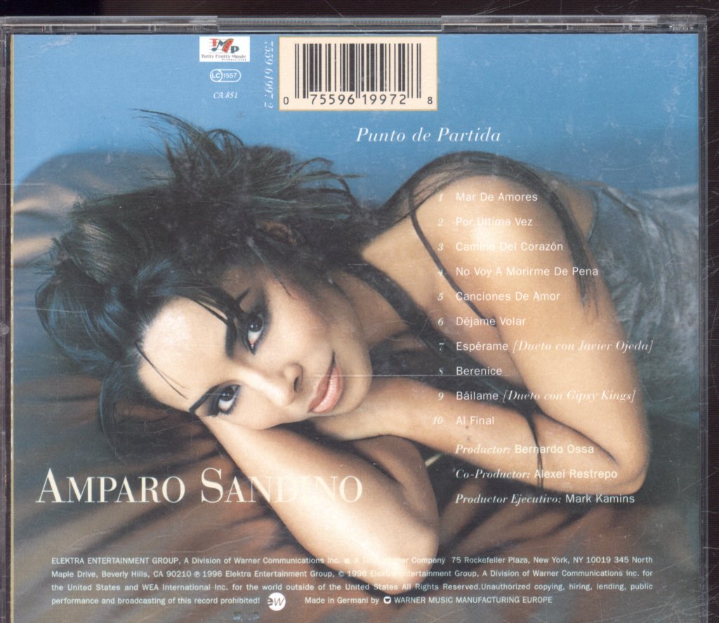 Amparo Sandino - Punto De Partida - Cd